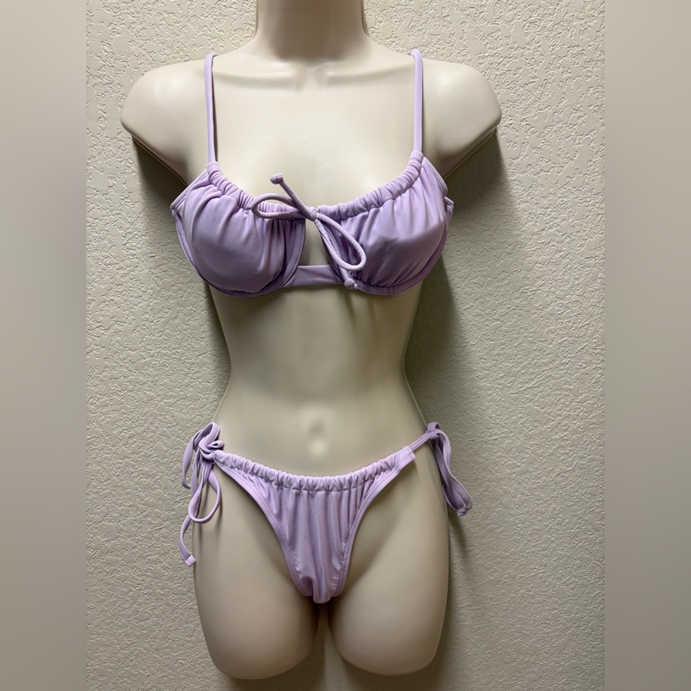 Exhilaration Lavender Bikini Set